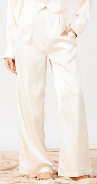 Satin Trouser - Verte Boutique