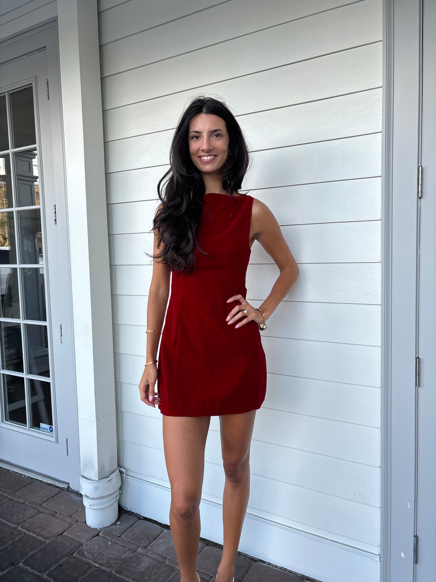 Velvet Mini Dress