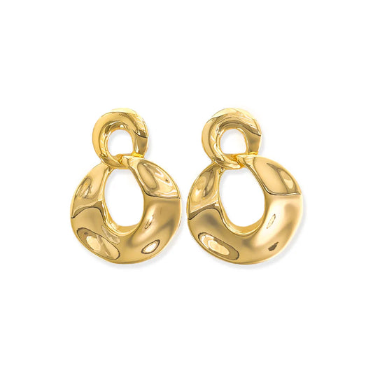 Double Circle Earrings