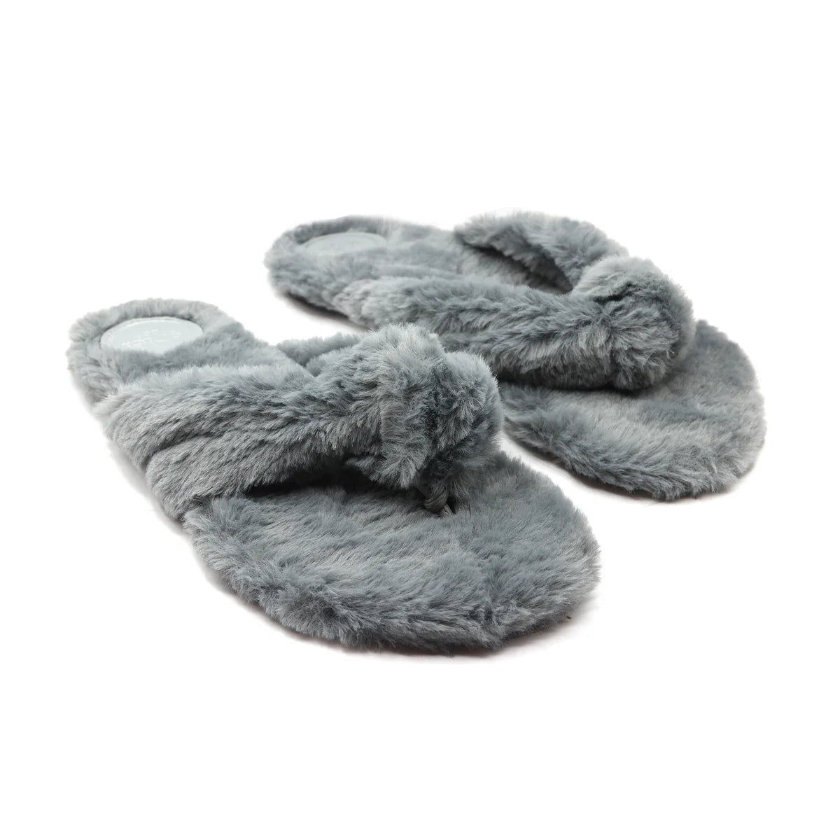 Faux Fur Flip Flop