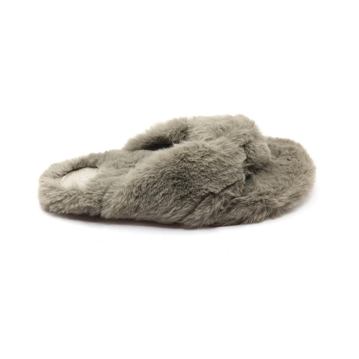 Faux Fur Flip Flop