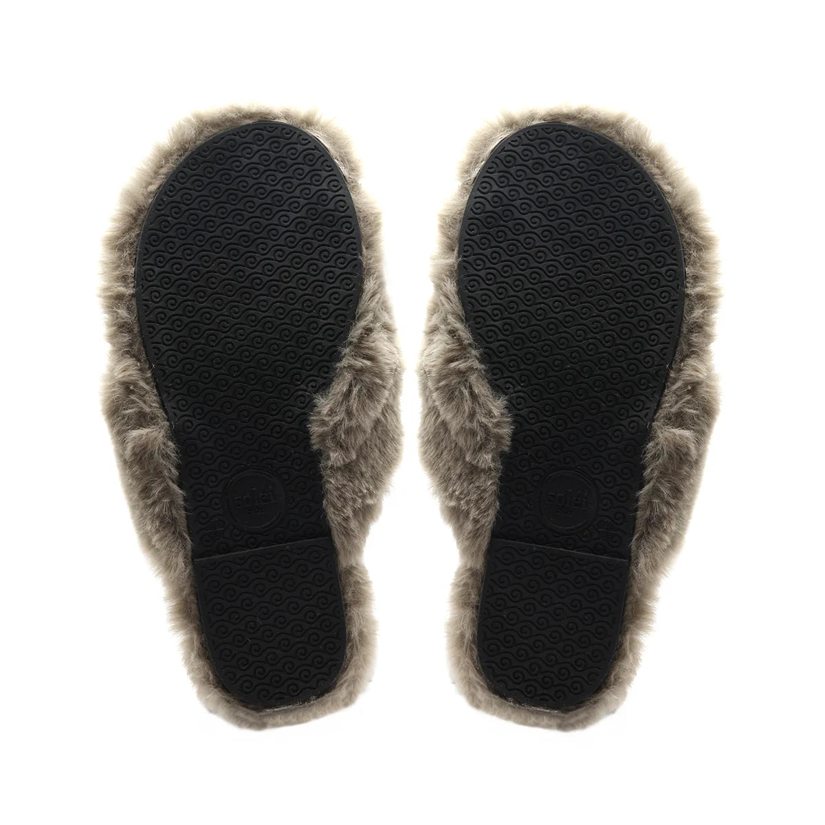 Faux Fur Flip Flop