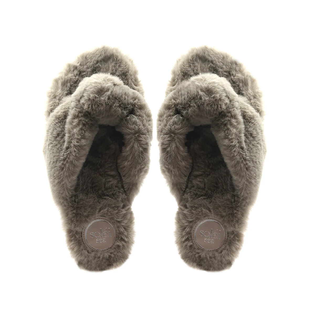 Faux Fur Flip Flop