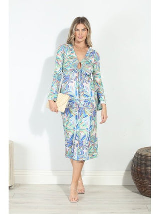 Keyhole Maxi Dress - Verte Boutique
