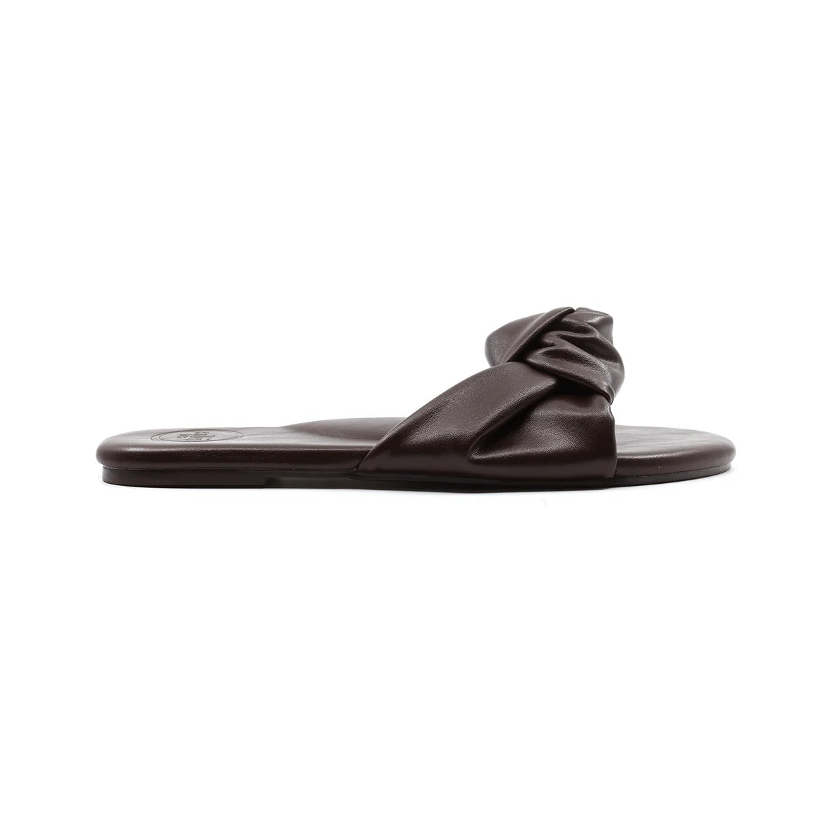 Nottie Vegan Leather Chocolate Sandal