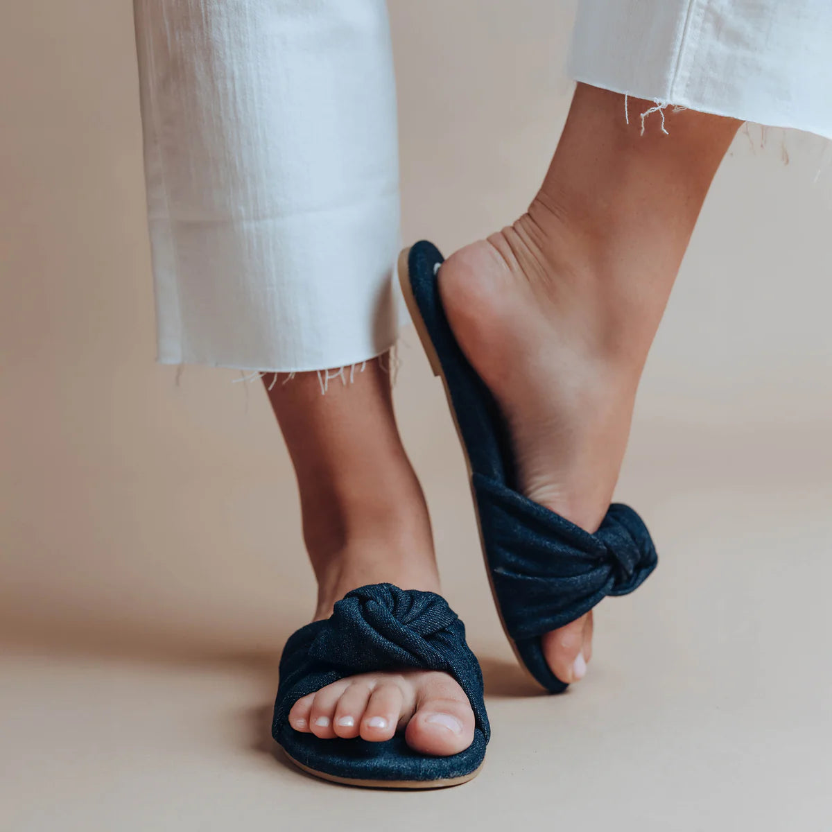 Nottie Dark Denim Sandal