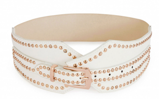 Wide Belt with Studs