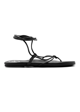Solei Sea Vegan Lace - Up Sandals – Chic Thin Strap Comfort - Verte Boutique