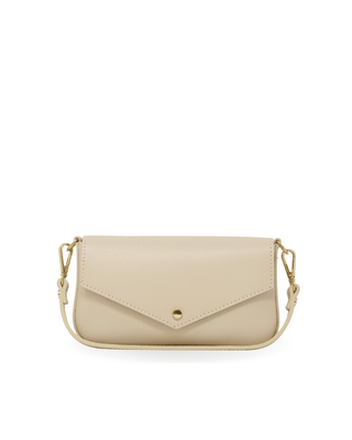 Italian Leather Compact Crossbody & Shoulder Bag - Verte Boutique