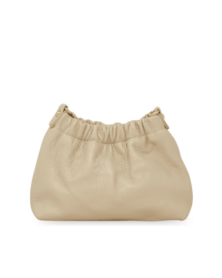 The Sofia Italian Leather Ruched Clutch & Convertible Crossbody Bag - Verte Boutique
