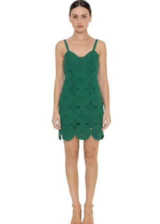 Crochet Mini Dress - Verte Boutique
