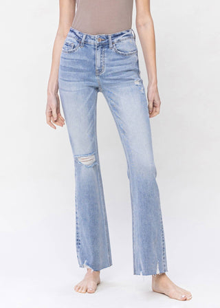 High Rise Relaxed Bootcut Jeans - Verte Boutique