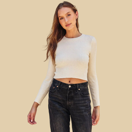 Lightweight Ribbed Sweater