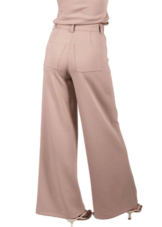 Butter Modal Pleated Wide Leg Trousers - Verte Boutique