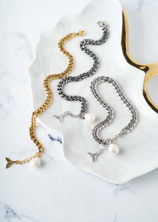 Mermaid Tail Chain Anklet - Verte Boutique