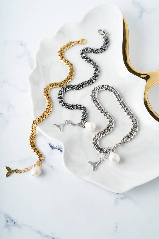 Mermaid Tail Chain Anklet