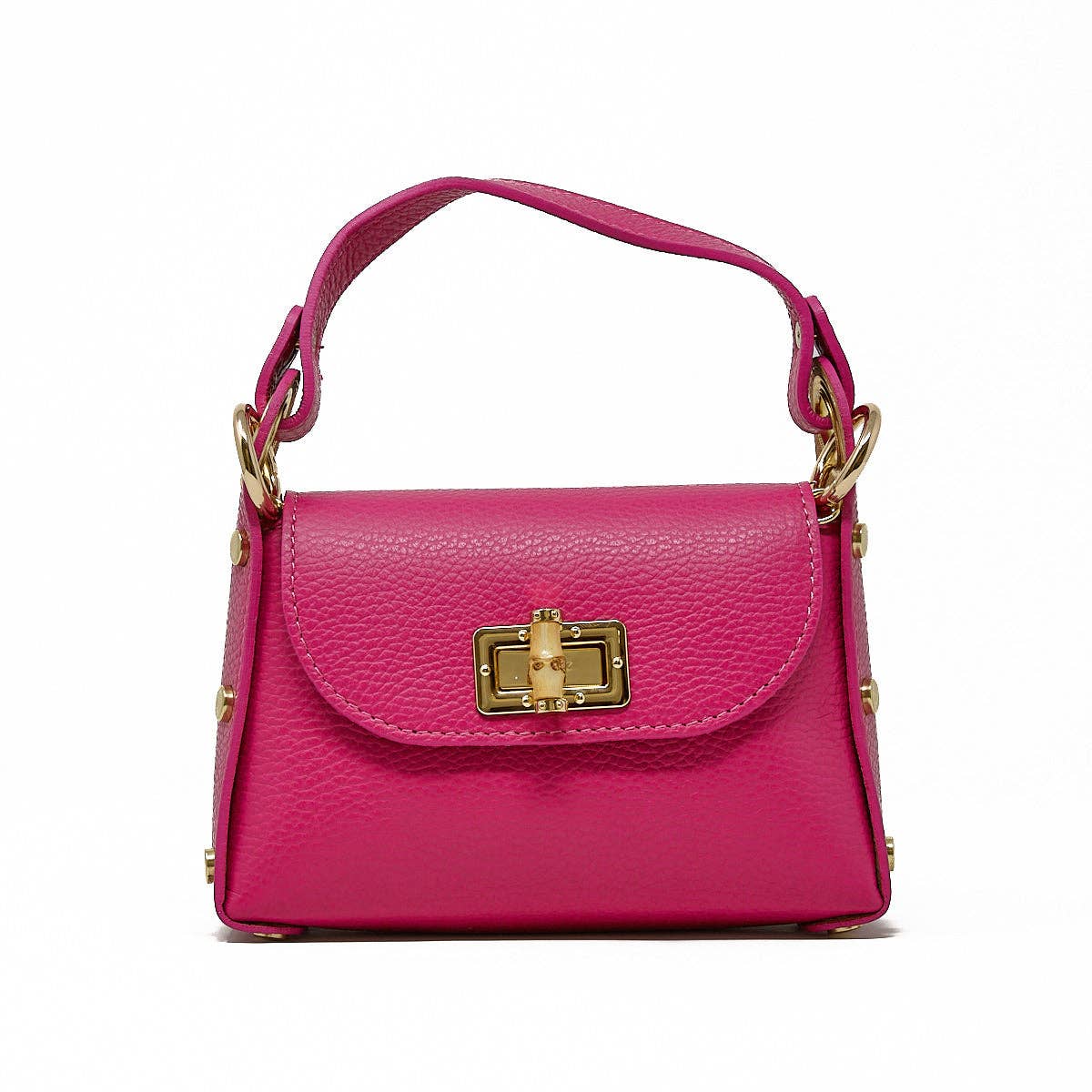 Mini Italian Leather Crossbody Purse