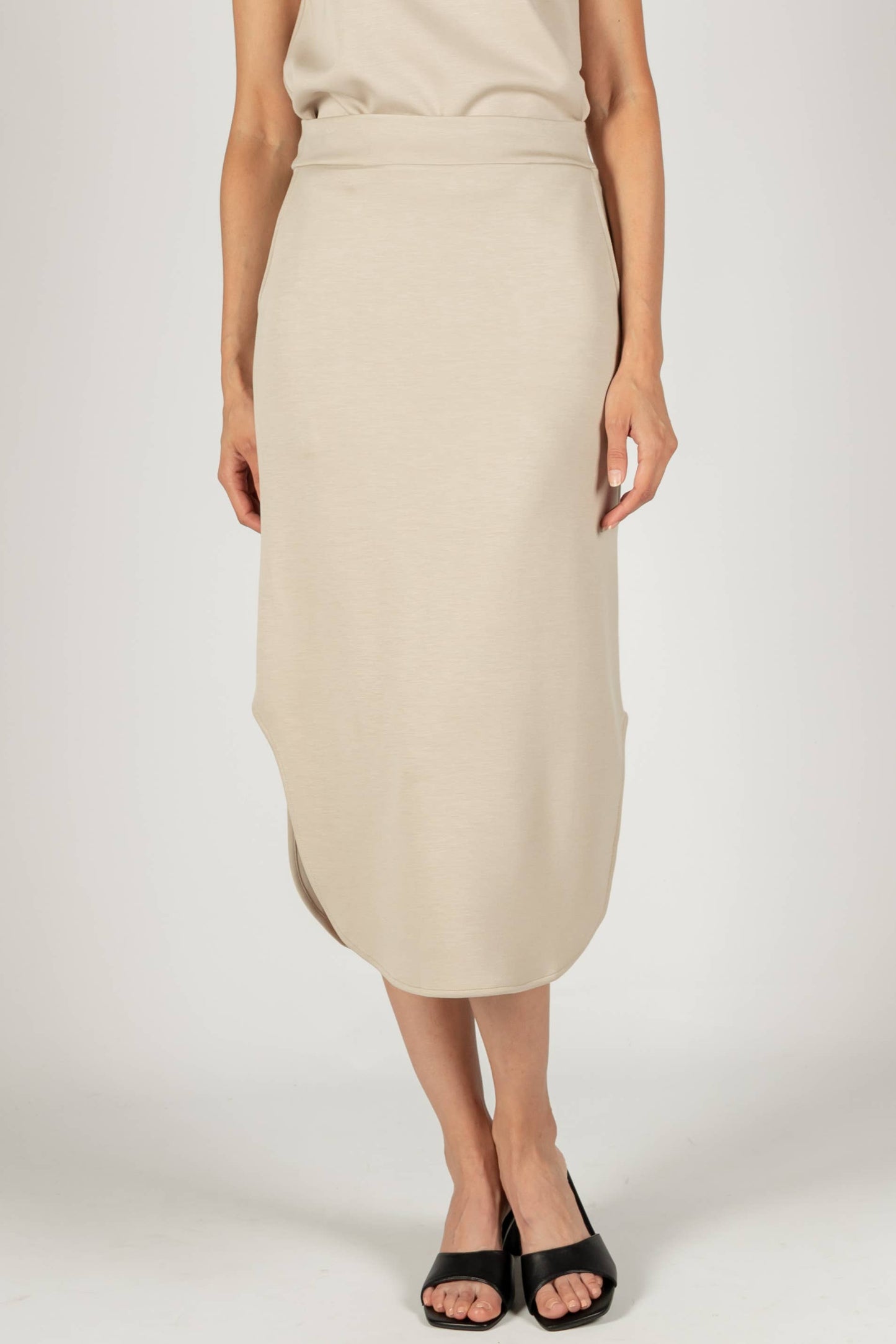 Butter Modal Midi Skirt