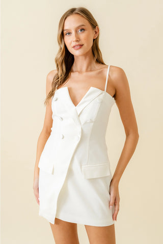 Cocktail Blazer Mini Dress