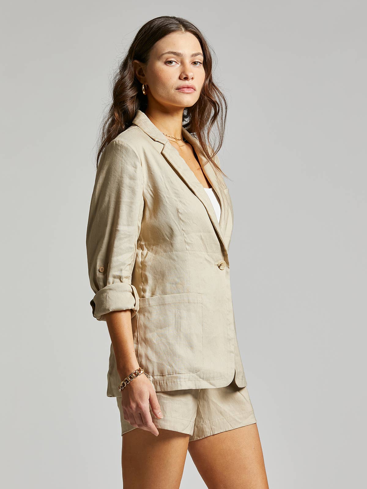 Linen Blazer