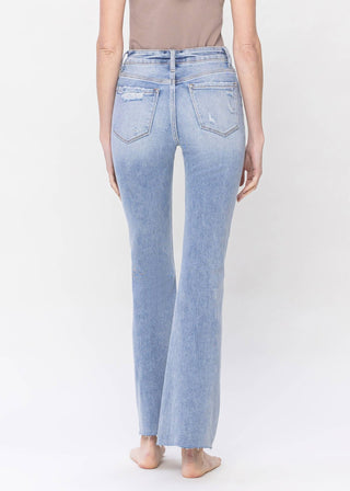 High Rise Relaxed Bootcut Jeans - Verte Boutique