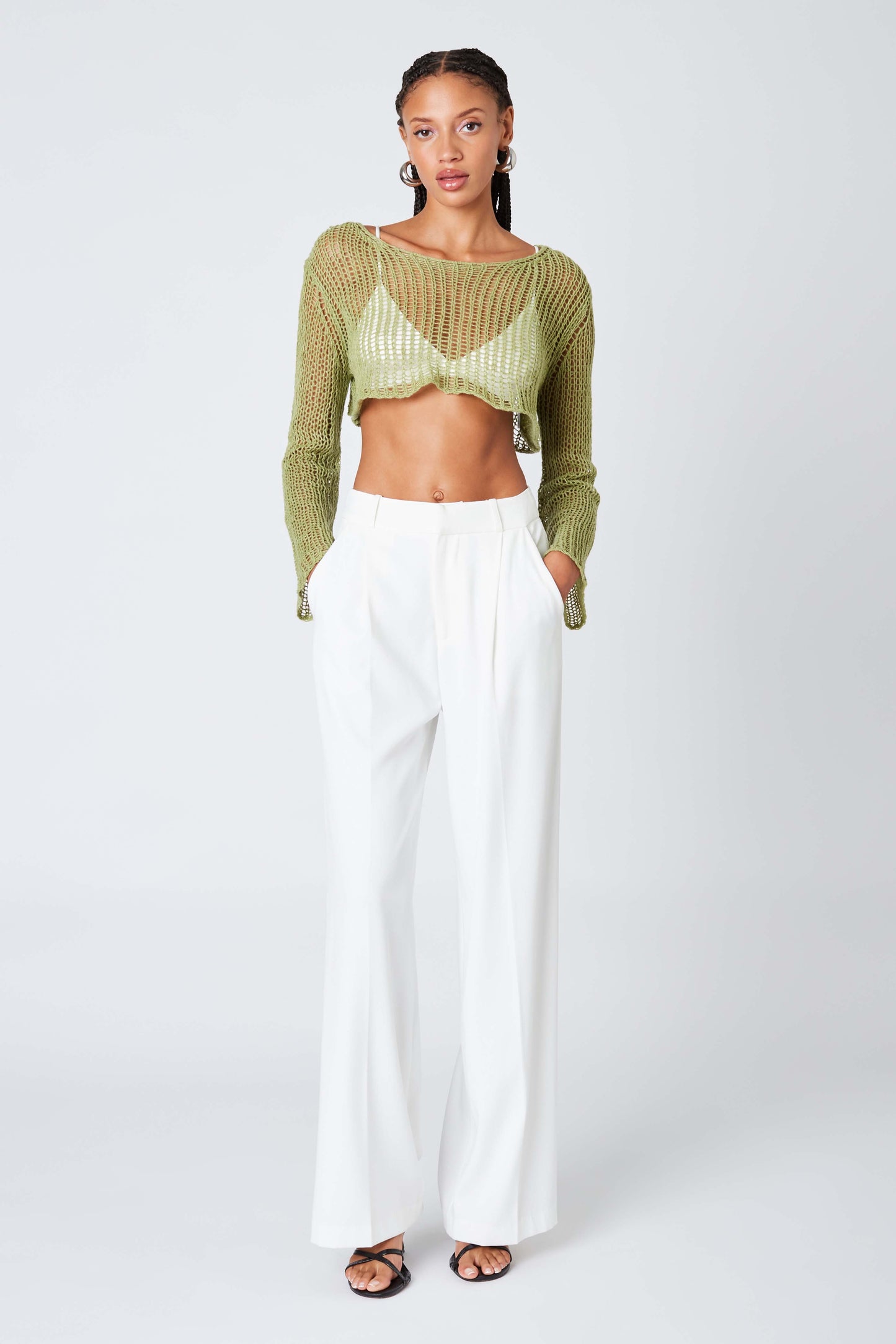 High Waisted Trouser Pant