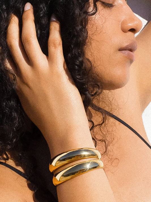 Layered Round Bangle