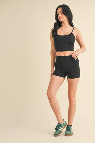 Scoop Neck Cami with Contour Seams - Verte Boutique