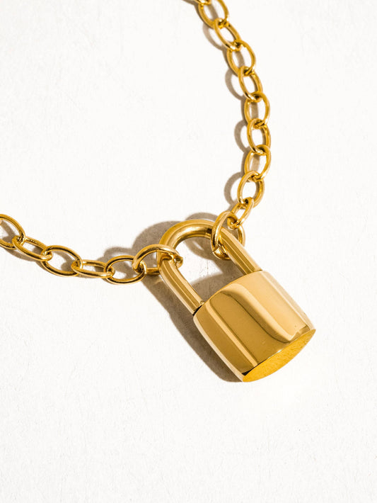 Lock Chain Necklace