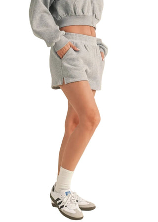 Cozy Fleece Micro Sweatshorts - Verte Boutique