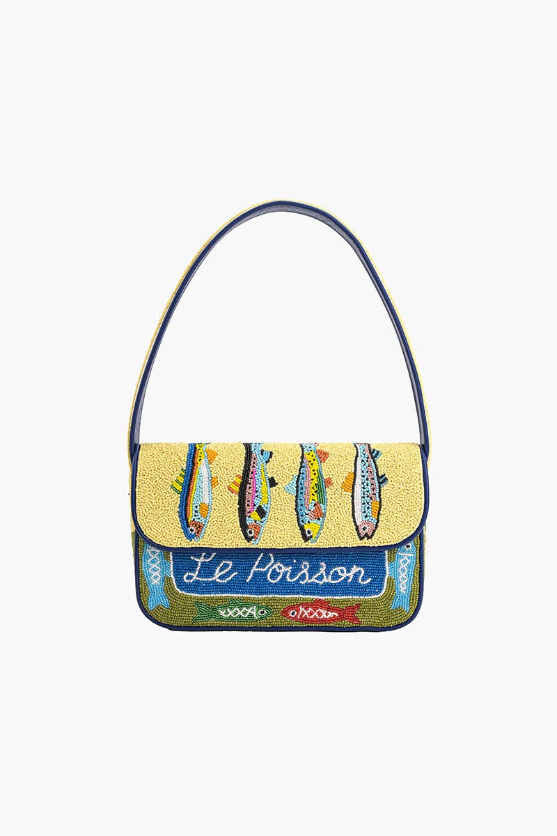 Sardine Beaded Shoulder Bag