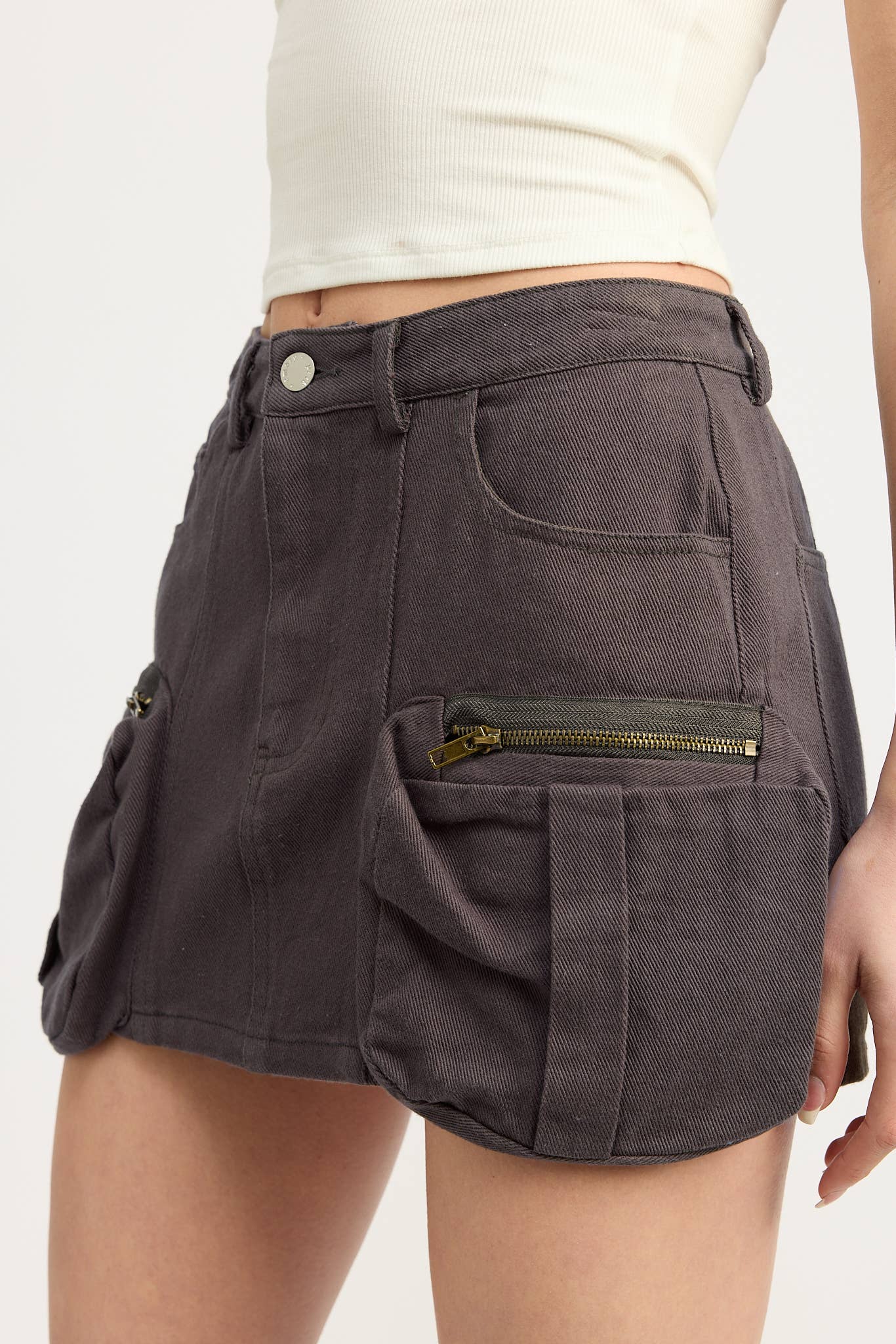 Cargo Ultra Mini Skirt