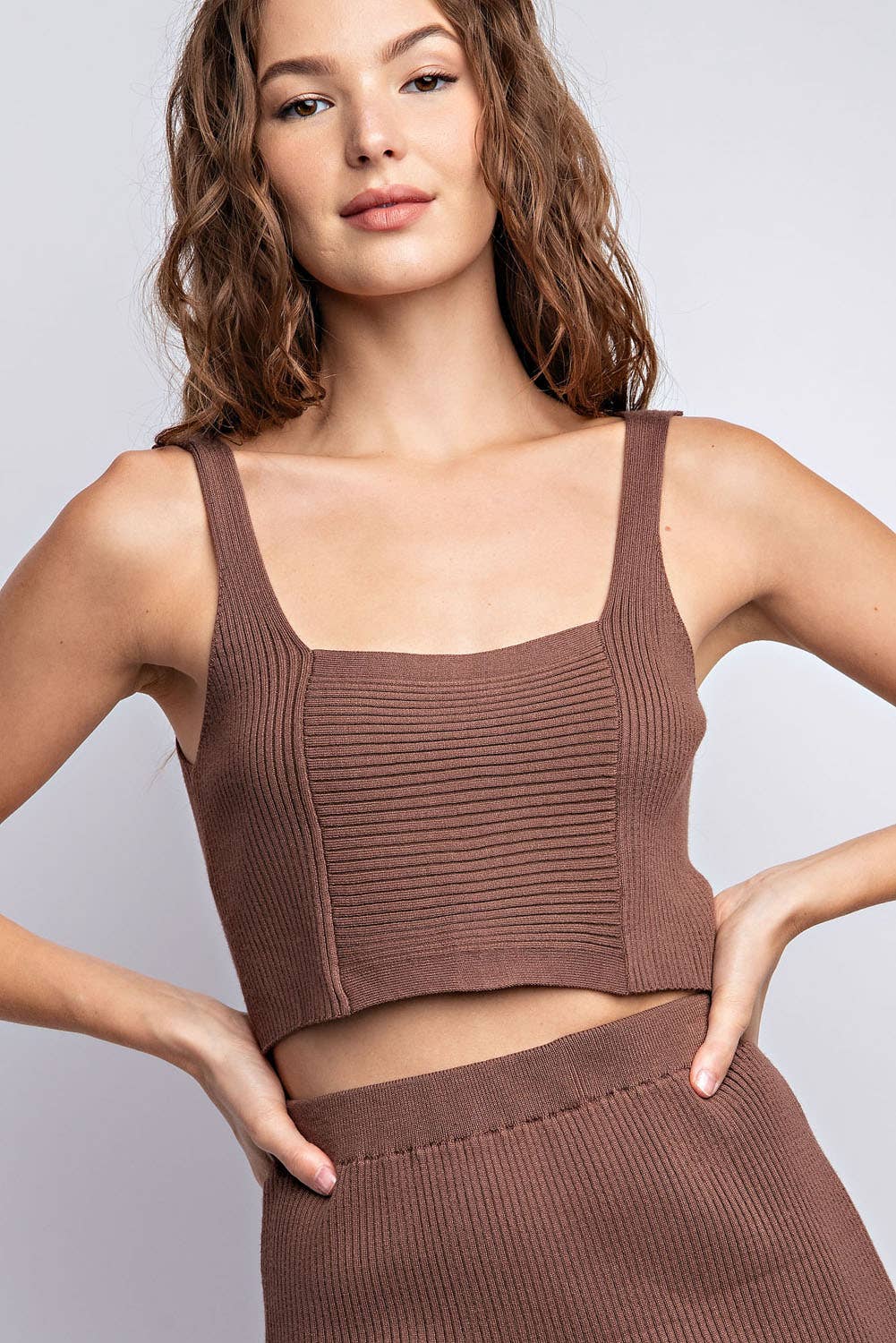 Front Panel Crop Top