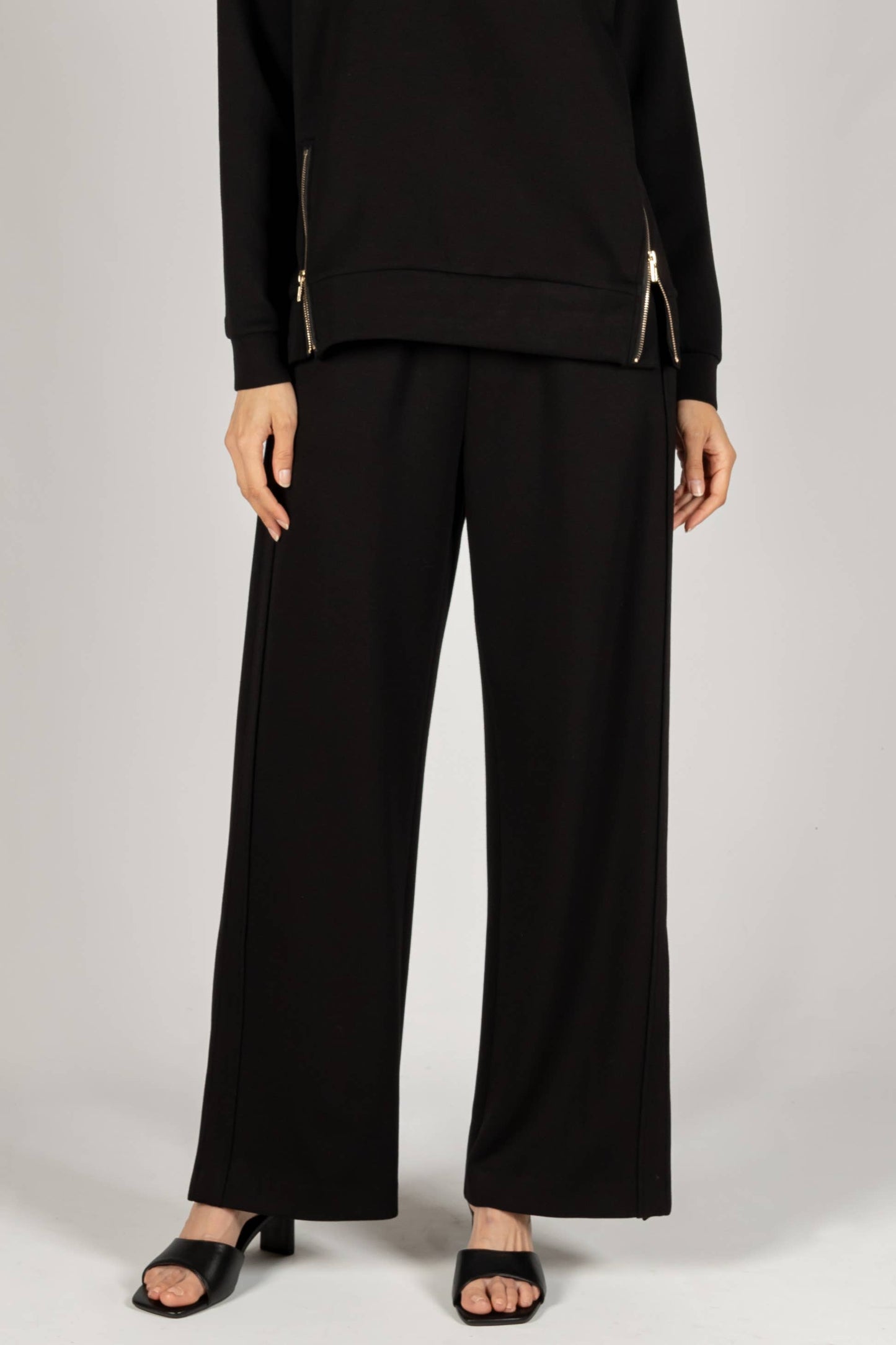 Butter Modal Side Binding Wide Leg Pants