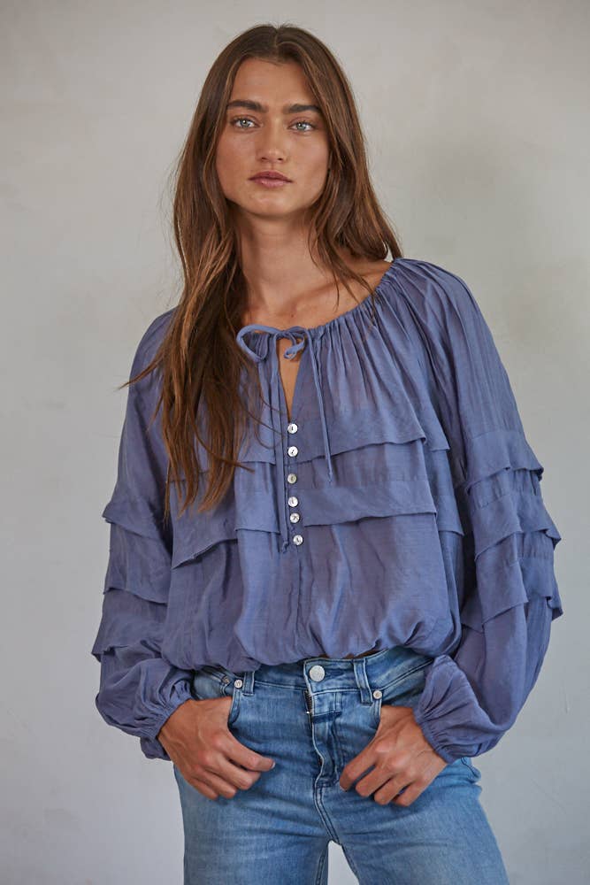 Ruffle Blouse