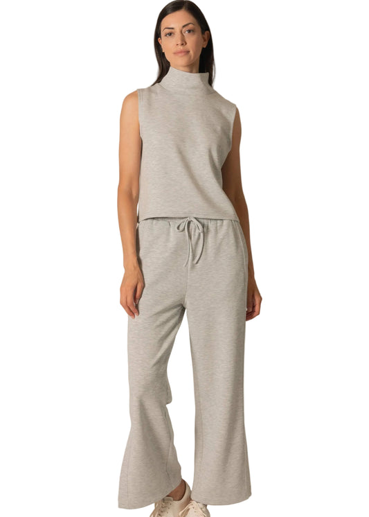 Butter Modal Mock Neck Sleeveless Top