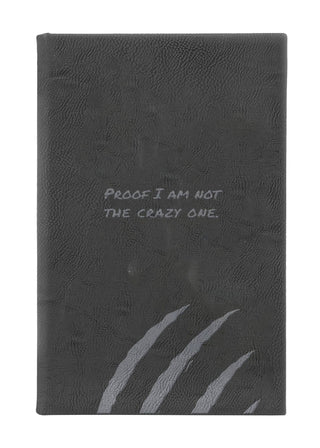 Journal - Proof I Am Not The Crazy One journal - Verte Boutique
