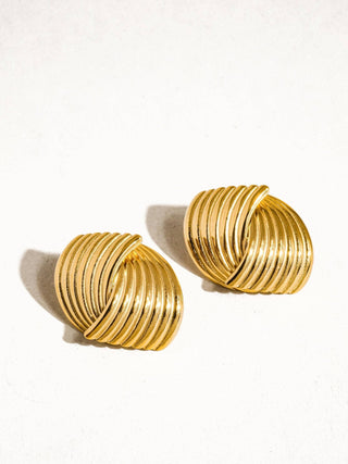 Wavy Studs - Verte Boutique