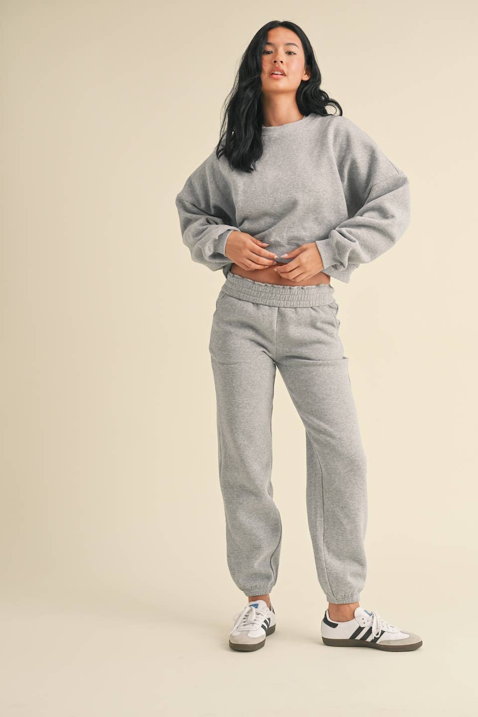 Cozy Fleece Oversized Crewneck Sweatshirt