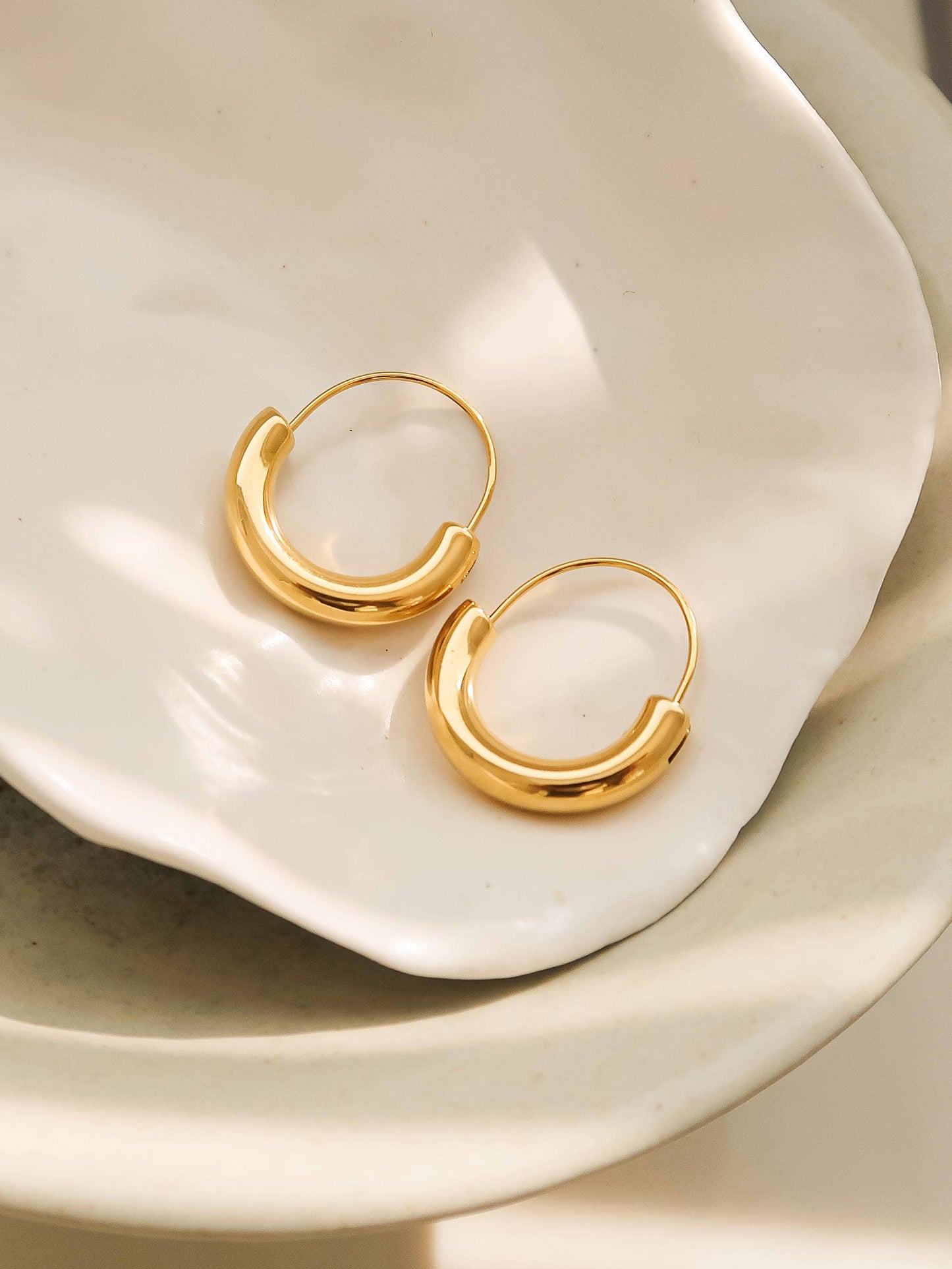 U-Shape Hoop Earring