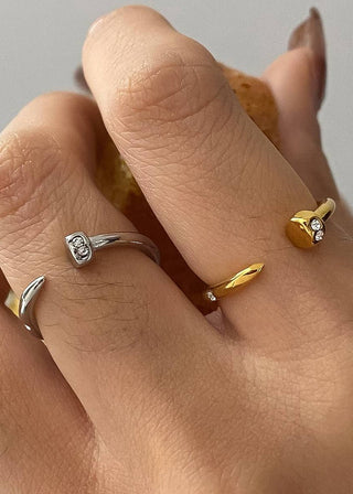 Wrap Around Nail Ring - Verte Boutique