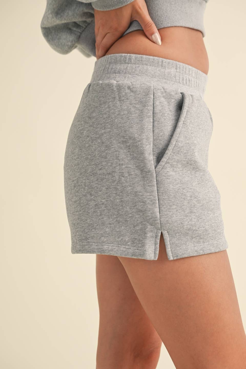 Cozy Fleece Micro Sweatshorts