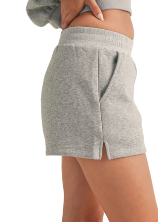 Cozy Fleece Micro Sweatshorts - Verte Boutique