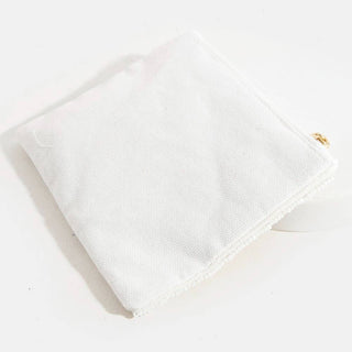 Spritz Please Striped Seed Beaded Coin Purse - Verte Boutique