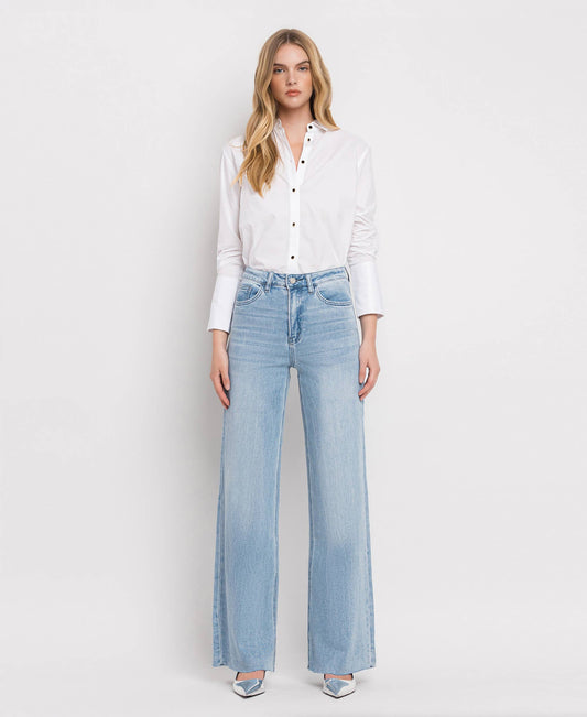 Super High Rise Wide Leg Jeans