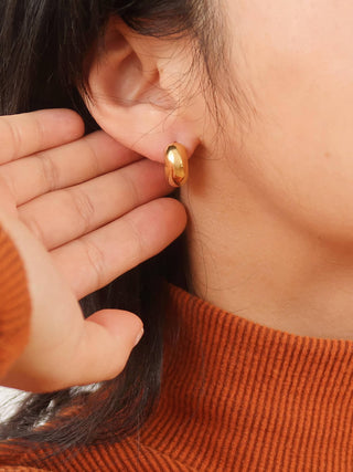 Small Classic Hoop Earring