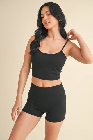 Scoop Neck Cami with Contour Seams - Verte Boutique