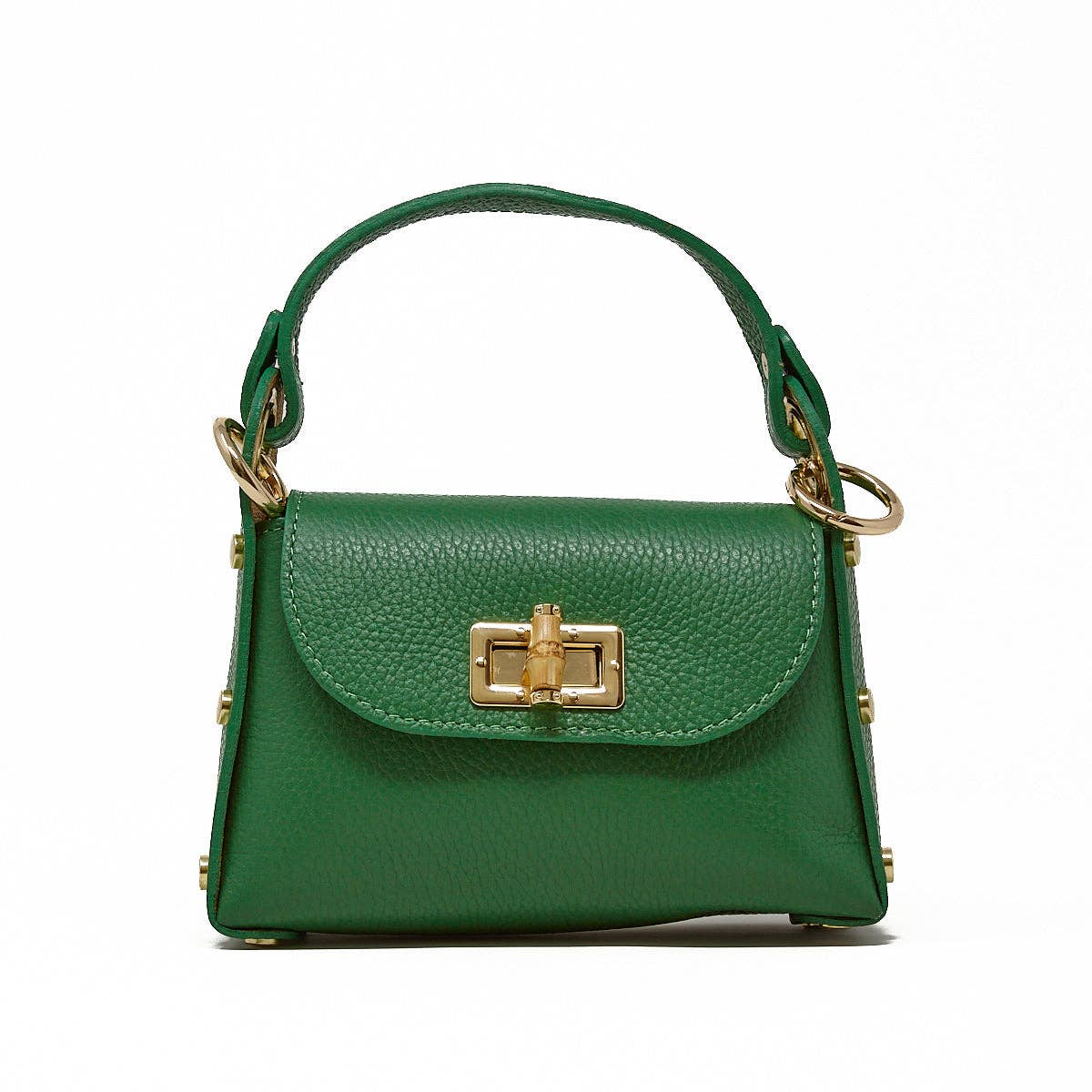 Mini Italian Leather Crossbody Purse