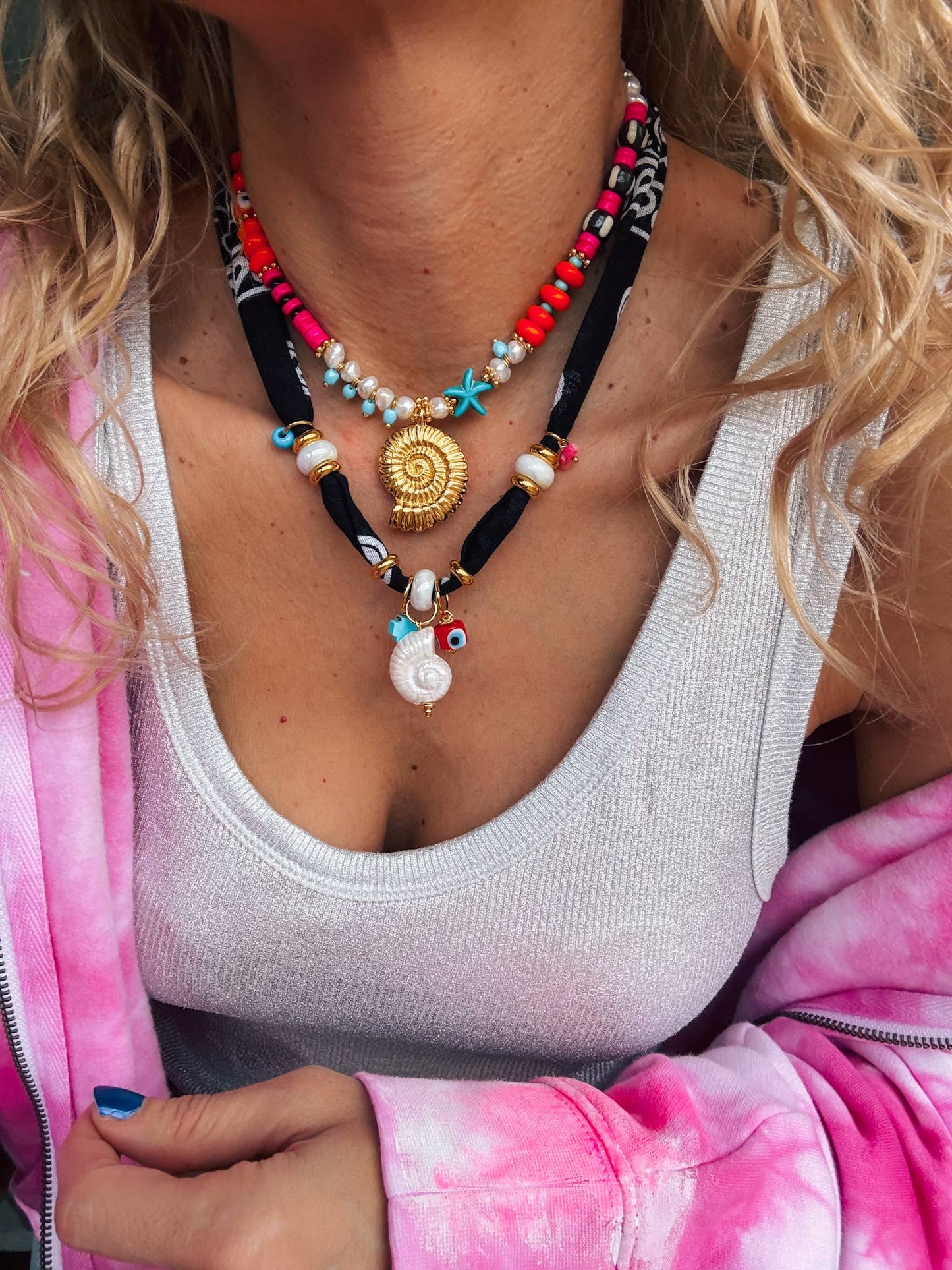 Bohemian Beaded necklace