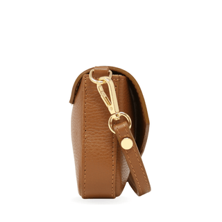 Italian Leather Compact Crossbody & Shoulder Bag - Verte Boutique